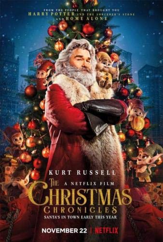 The Christmas Chronicles Kurt Russell Movie art poster - No Frame (16 x 24)