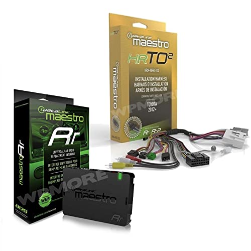 iDatalink Maestro ADS-MRR + HRN-RR-TO2 T Harness for Select Toyota 2012 & UP