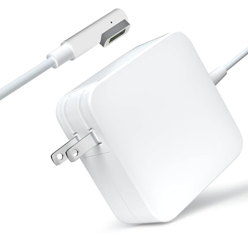 MacBook Pro Charger, Replacement for 13-inch MacBook Pro Display (Before Mid 2012), 60W AC Adapter L-Tip Connector for MacBook air Charger (Before 2011)