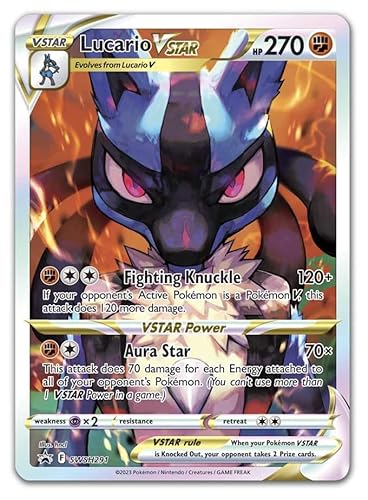 Pokemon - Lucario VSTAR -SWSH291 - Black Star Promo - Full Art