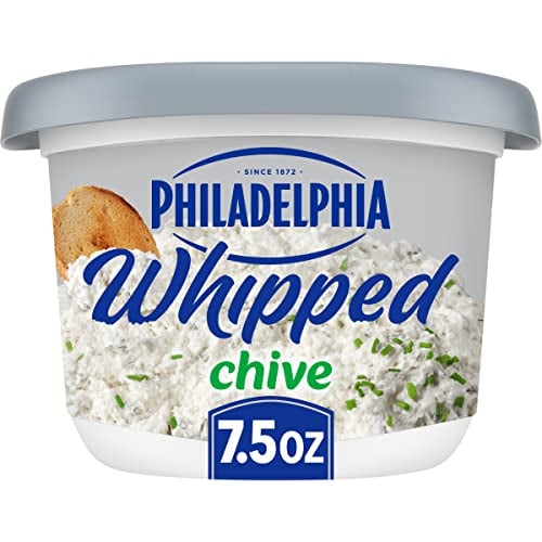 Philadelphia Chive Whipped Cream Cheese Spread (7.5 oz Tub)