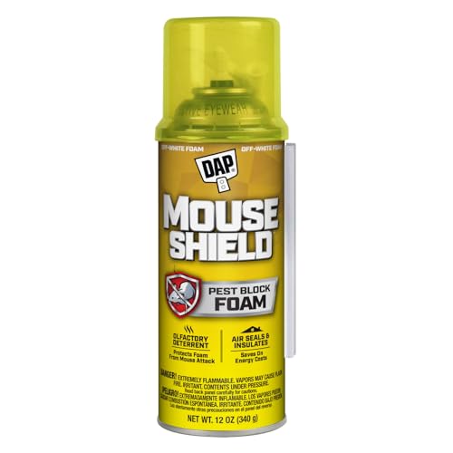 DAP 4001012506 12OZ Mouse Foam Sealant, Cream