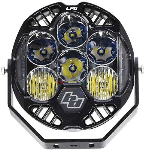 Baja Designs LP6 Pro LED Light Pod - Auxiliary Lighting for Jeeps, Off Road 4x4, Truck, UTV (Driving/Combo; Clear)