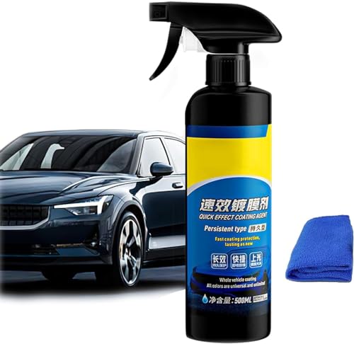 Car Spray, Car Coating Spray,Sopami Car Spray,3 in 1 High Prot ection Quick Nano Ceramic Car Coating Agent Spray,Multi-Functional Coating Renewal Agent (1PCS)