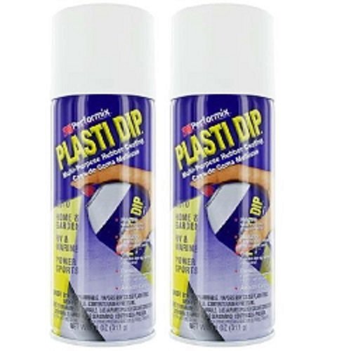 Plasti Dip Performix 11207 White Rubber Spray 2 Pack