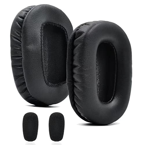 B450 XT Ear Pads Replacement Ear Cushion Cover Mic Foam Compatible with VXI BlueParrott B450-XT B450XT B450 XT HeadsetSoft Leather,High-Density Noise Cancelling Foam