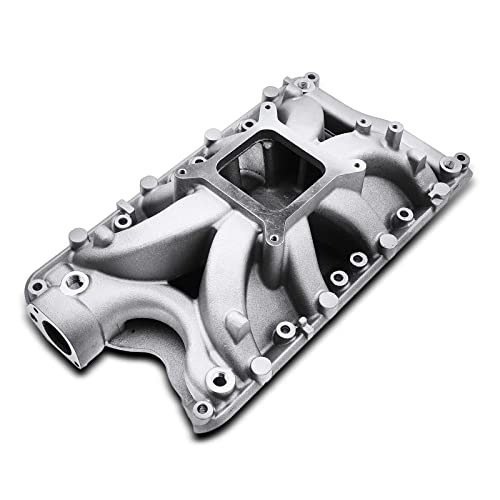 A-Premium Engine Aluminum Single Plane Intake Manifold Compatible with Ford 351W V8 5.8L, (3500-7500 RPM Range), fits for Ford F-150 LTD & Lincoln Continental & Mercury Grand Marquis Marquis