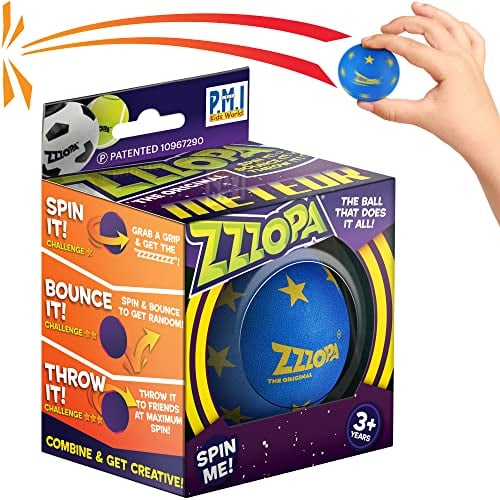 Original ZZZOPA Fidget Balls: Meteor Fidget Stress Ball from Fun Collection | Fidget Toys for Kids: Spin it, Bounce it, Throw it! | 1/20 Collectibles | 6 cm | Fidget Stress Ball Kids Toys by P.M.I.
