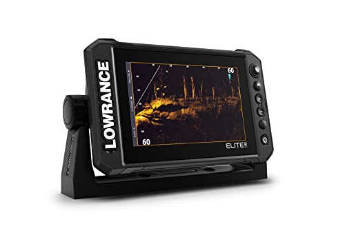 Lowrance Elite FS 7 Fish Finder (No Transducer) with Preloaded C-MAP Contour+ Charts