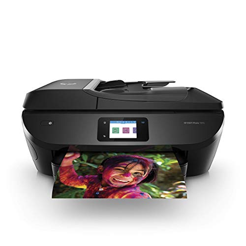HP ENVY Photo 7855,Ccolor All In One Photo Printer with Wireless Printing, Instant Ink Ready (K7R96A) (Renewed)