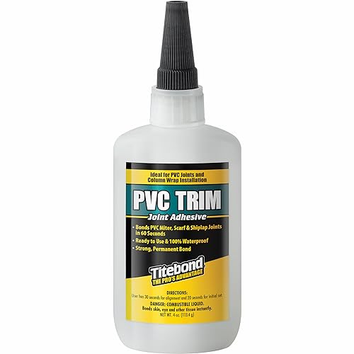 Titebond 4 Oz. PVC Trim Joint Adhesive