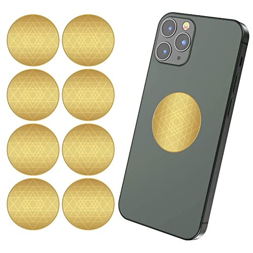 Only Jane 8PCs Protection Cell Phone Sticker, 5G New Phone Protector, 360 Round Block Electromagnetic Waves for Mobile, Computer, Radio, Laptop, Tablet PC, WiFi Router, TV, All E-Devices!