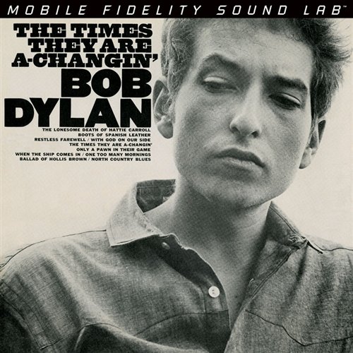 Bob Dylan - The Times They are a Changin' GAIN 2 Ultra Analog 180g 45rpm 2LP