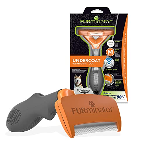 FURminator Undercoat deShedding Tool for Medium Short Hair Dogs 9-23 kg, T691665