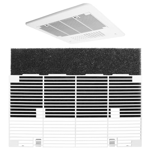 Dianrui RV A/C Vent Cover Replacement with Filters Duo-Therm Air Conditioner Grille Replacement for Dometic 3104928.019 RV Interior Parts & Accessories K1-062