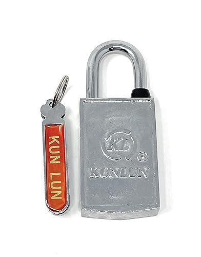 Magnetic Padlock Keyed Alike, Set of 5 [920KA-5] Locks Do Not Have a Key Hole but a Magnetic Strip That Open Each Other- Candado Magnetico