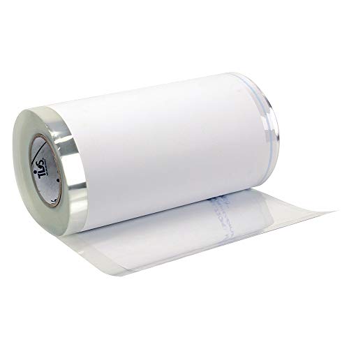 The Library Store Open-Edge Adjustable Bk Jacket Covers Gloss 1-mil Rolls (12" x 300 ft.)