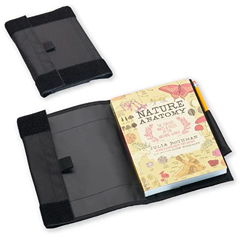 Book-it! Adjustable Travel Book & Bible Cover - Medium Black