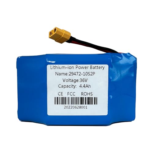 36V 4400mAh Lithium Battery High Capacity Endurance