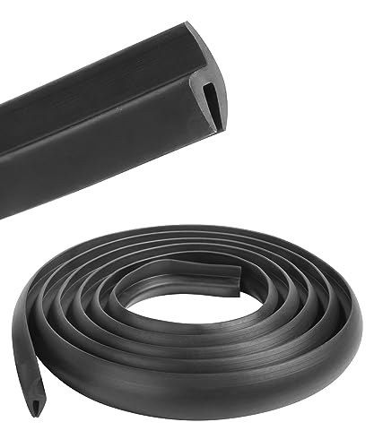 YAKEFLY 5.6FT Windshield Trim,Windshield Moulding,Front Windshield Moulding Trim Rubber Strip,Car Weather Stripping Windshield Sealing Rubber Seal for Most Windshield of Cars Trucks SUVs