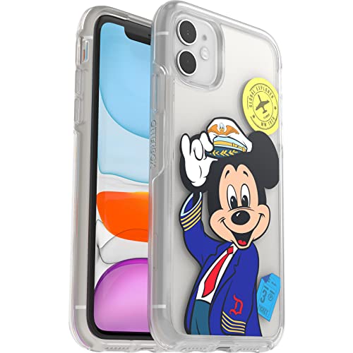 OtterBox Disney Mickey Mouse One : Walts Plane - Pilot Mickey Mouse Symmetry Series for iPhone 11