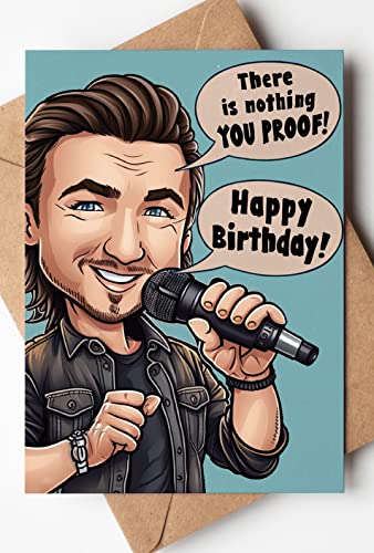 Katie Doodle - Funny Morgan Birthday Card - Great Wallen Merch for 18th, 20th, 21st, 25th, 30th, 35th, 40th, 50th Birthday Gifts for Women or Men - Includes 5x7 Birthday Card & Envelope