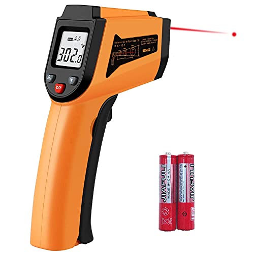 Kitchen Infrared Thermometer, -50C to 400C(-58F to 752F) Digital Laser Infrared Thermometer Gun