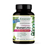 Emerald Labs Women's 45+ 1-Daily Multi - Complete Multivitamin with CoQ10, Vitamin K2, and Calcium for Brain, Heart and Bone Support - 60 Vegetable Capsules