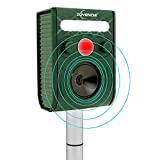 WINWISH Cat Repellent Outdoor, Ultrasonic Animal Repellent Solar Powered Waterproof with Motion Sensor and Flashing Lights, Dogs, Cats, Birds, Squirrel, Raccoon, Skunk, Rat, Mole, Deer, Rabbit