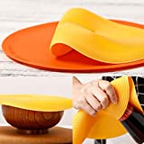 JOUDOO Silicone Trivet Mat, Multipurpose Non-Slip Silicone Pot Holders, Trivets for Hot Pots and Pans (Big and small)