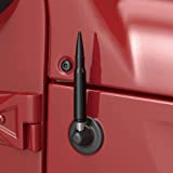 RYDONAIR Antenna Compatible with Jeep Wrangler 2007-2022 & Gladiator - Internal Conductive Coil - 304 Stainless Steel Threading