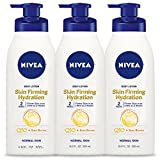 NIVEA Skin Firming Body Lotion with Q10 and Shea Butter, Skin Firming Lotion, Moisturizing Shea Butter Lotion, 16.9 Fl Oz Pump Bottle