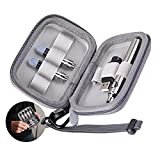 Small Travel case With Carabiner and Lanyard Travel Packing Organizers For Battery and pen [Case Only]Hard Shell Holder Pouch Bag Charger Accessories Carrying Case