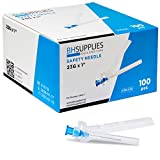 BH SUPPLIES Safety Needle 23G x 1" (Box of 100)