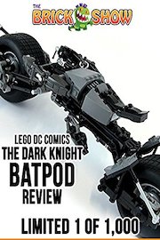 Review: Lego DC Comics The Dark Knight Batpod Review Limited 1 of 1,000