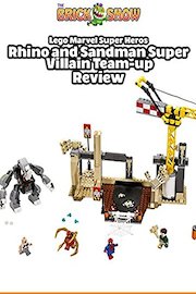 Review: Lego Super Heroes Rhino and Sandman Supervillian Team-up Review