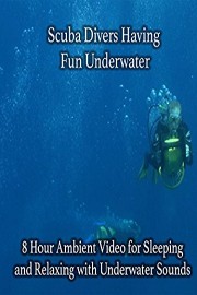 Scuba Divers Having Fun Underwater 8 Hour Ambient Video for Sleeping and Relaxing with Underwater Sounds