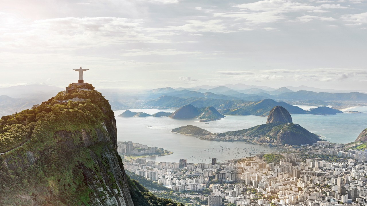Rio's Christ the Redeemer 8 Hour Relaxing Ambient Video for Meditation and Yoga