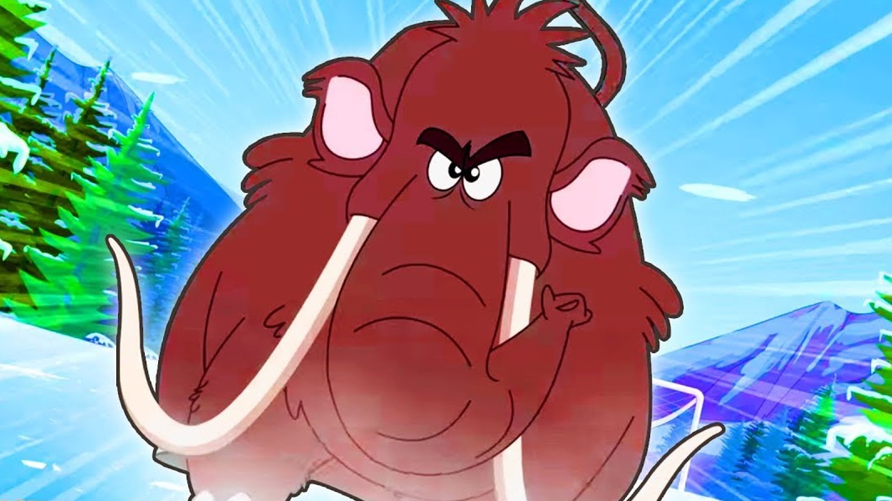 Five Woolly Mammoths - Prehistorica by Howdytoons