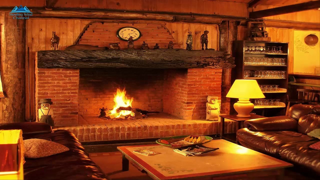 Ambient Winter Fireplace