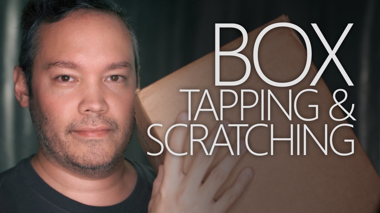 Relaxation with ASMR ~ Box Tapping & Scratching