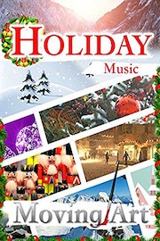 Holiday Music Moving Art