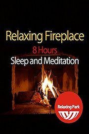 Relaxing Fireplace 8 Hours for Sleep and Meditation