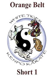 White Tiger Kenpo Orange Belt Short 1