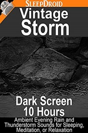 Vintage Storm ing Rain and Thunderstorm Sounds for Sleeping, Meditation, or Relaxation