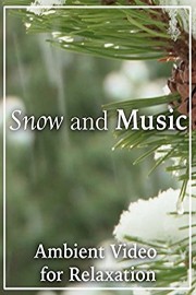 Snow and Music Ambient Video for Relaxation