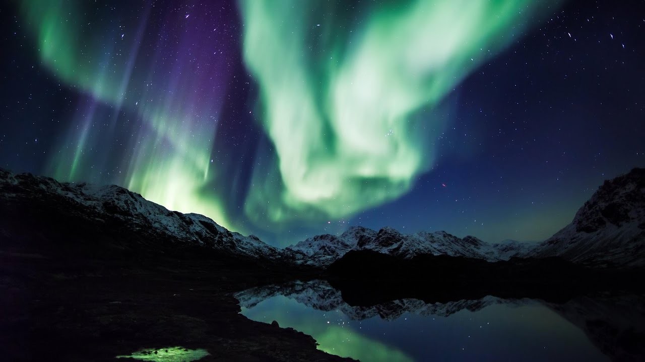 Northern Lights with music