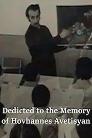 Dedicted to the Memory of Hovhannes Avetisyan