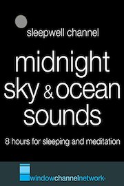 Midnight Sky & Ocean Sounds, 8 hours for sleeping and meditation