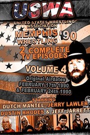 USWA Memphis Wrestling 2 TV Episodes 1990 Vol 4